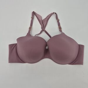 Incredible by Victoria’s Secret Lined Perfect Mauve Purple Bra Size 40C Lace